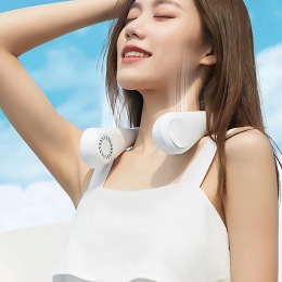 USB Rechargeable Portable Neck Fan