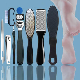 Multifunctional Foot Rapier Pedicure Kit, Professional Foot File, Portable Pumice Stone Foot Tools (10Pcs / Set)