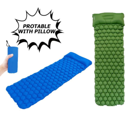 Outdoor camping inflatable sleeping pad