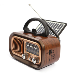 Portable multifunctional solar radio