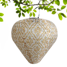 4Pc Solar folding chandelier lantern