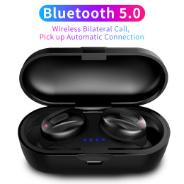 TWS Bluetooth 5.0 Wireless Earphone In-Ear Earbuds Stereo Bass Bluetooth Headset Mini Earpiece