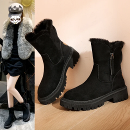 Thickened warm snow boots