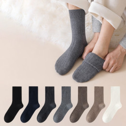 2Pair Warm mid-calf wool socks