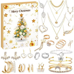 Christmas Calendar with Jewelry - 24 Days of Elegant Surprises