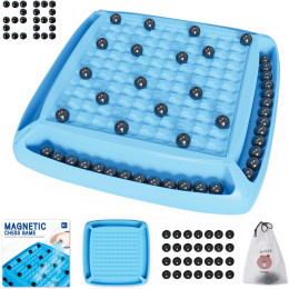 Interesting magnetic induction chess game