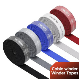 Data cable binding strap Velcro storage strap