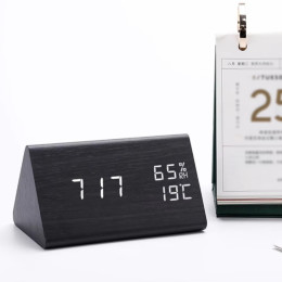 Temperature and Humidity Multi-function silent alarm clock
