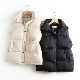 Women's loose versatile cotton vest