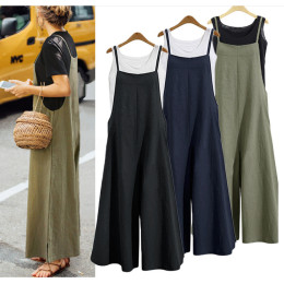 Women Casual Loose Dungarees