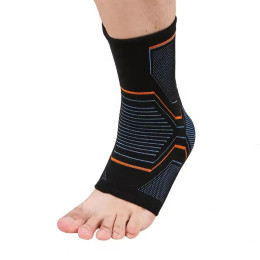 Breathable ankle support sleeve brace