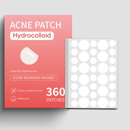 360 transparent acne patches to reduce acne marks