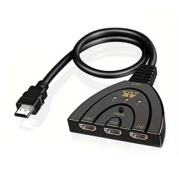 HDMI 3 in 1 4K HD switcher