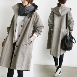 women's mid-length trench coat