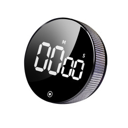 Round Magnetic Rotating Kitchen Timer