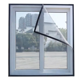 Self-adhesive nano mosquito-proof edge screen