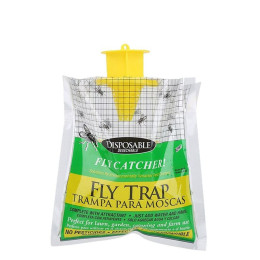 Outdoor hanging disposable fly bag