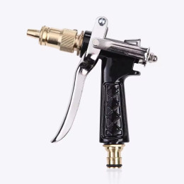 Household metal high pressure water gun head