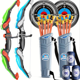 Children's sports shooting bow and arrow set