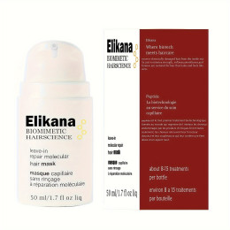 Repair perm and dye damaged hair with no-wash hair mask