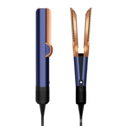 Multifunctional hot and cold wind negative ion hair straightener