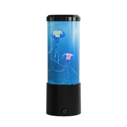 Creative Simulation Cylindrical LED Jellyfish Night Light