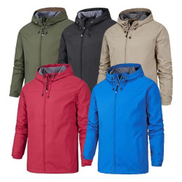 Outdoor casual loose sports hooded jacket