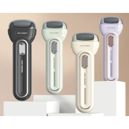 Electric pedicure and exfoliation machine for removing dead skin and calluses