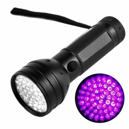 51LED purple light flashlight ultraviolet home flashlight