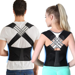 Adjustable anti-hunchback correction belt invisible braces
