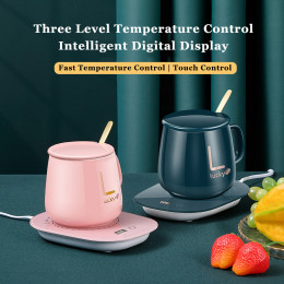 Freestanding Heated Mug Warmer Set