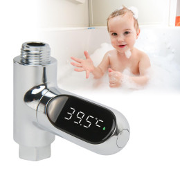 Shower Temperature Instant-Read Thermometer Display Shower Timer