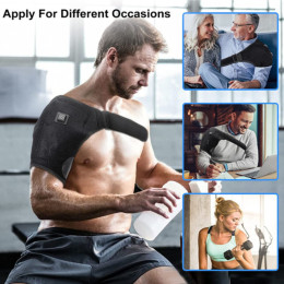 USB plug-in hot compress anti-strain shoulder guard