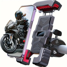 Electric bike mountain bike anti-vibration anti-shake cycling mobile phone holder