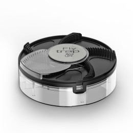 Fully automatic fly-killing silent bait fly trap