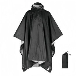 Multifunctional portable raincoat for mountaineering