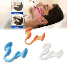 Anti-snoring sleeping silicone snoring nose clip 2 pieces