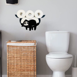 Cute Animal Kitchen Bathroom Toilet Towel Rack Paper Towel Holder