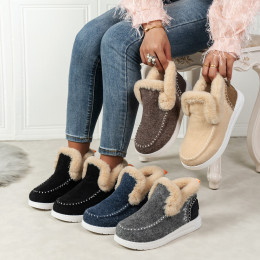 Winter Thickened Warm Cotton Shoes