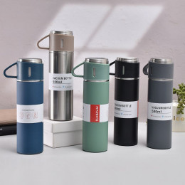 Vacuum Stainless Steel Thermos Set
