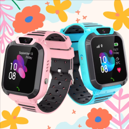 Children's positioning waterproof phone watch