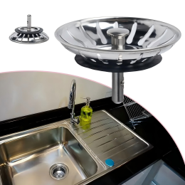Stainless Steel Kitchen Sink Strainer