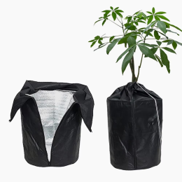 Plant pot frost protection cover
