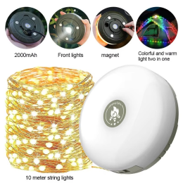Rechargeable multi-function camping light