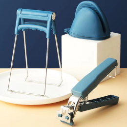 Anti-scalding heat insulation bowl grabber 4-piece set