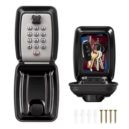 Wall mounted key lock
