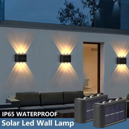 Outdoor Garden Solar Wall Light