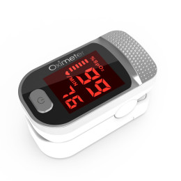 Finger clip pulse oximeter