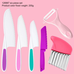 Children's cooking knife set
