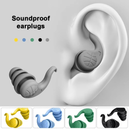 2 pairs of noise-cancelling earplugs for sleeping